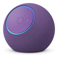 Amazon Echo Dot Max with Alexa+ Early Access - Amethyst-Music to your ears: With nearly 3x the bass versus Echo Dot (2022 release), it fits beautifully in any space, delivering your personal sound stage with deep bass and enhanced clarity. Listen to streaming services, such as Amazon Music, Apple Music, Spotify, and SiriusXM. Encore!