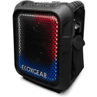 ECOXGEAR EcoBoulder Ultra Rugged Bluetooth Speaker - Black-Play continuously on standard AC plug-in power, or built-in battery for 10+ hours and up to 50+ hours at average listening levels, battery fully re-charges in 7-8 hours