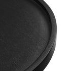 Modway Chiro Round Wood Side Table - Black-7
