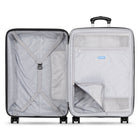 Travelpro Odyssey 28" Large Check-In Hardside Luggage - Spinner - Blue-Zippered divider panel and built-in accessory pocket keep contents neatly organized and secure