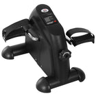 Soozier Portable Mini Pedal Exercise Bike - Black-Design for both arms and legs exercise 