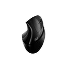 Adesso iMouse V30 Wireless Vertical Ergonomic Mouse – Black-Advanced Optical Sensor – Delivers precise tracking up to 2400 dpi for smooth navigation