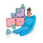 MAGNA-TILES The Original Dolphin Bay 13-Piece Magnetic Construction Set-Developmental: Encourages imaginative, narrative-rich play as kids dream up beach adventures, ocean rescues, and seaside discoveries. Supports spatial reasoning, problem-solving, and fine motor skills as they stack, arrange, and rearrange tiles to build new scenes again and again