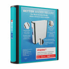 Staples Better Binder - 2" - Teal-Longer lasting, easier to use