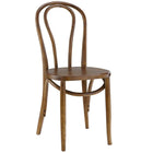 Modway Eon Dining Side Chair - Walnut-Vintage Wood Dining Chair