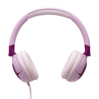 JBL Junior 320 Wired On-Ear Kids Headphones - Purple-JBL Junior 320 headphones feature a built-in microphone to help your. kids stay connected with the world