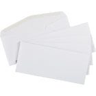 Staples Premium #10 Gummed Envelopes - 4-1/8" x 9-1/2" - White - 500 Pack-White, 24-pound paper stock
