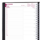 Brownline 2027 Daily Planner - 11" x 8-1/2" - Black-Things to do section on each page