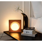 Moreover Luna Designer Table Lamp and Decorative Night Light - Brown-Elegant brown finish: Blends seamlessly with contemporary and classic interior decors through its refined aesthetic