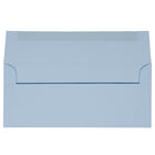 JAM Paper #10 Business Envelopes, 4 1/8 x 9.5, Baby Blue, 500 Pack (2155778H)-Baby blue recycled paper envelope
