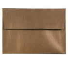 JAM Paper A6 Metallic Invitation Envelopes - 4.75" x 6.5" - Stardream Bronze - 25 Pack -Colour: Stardream Bronze