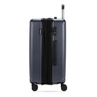 Swiss Gear Hardside Spinner 24" Checked Luggage - Navy-Expands for additional packing capacity