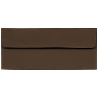 JAM Paper #10 Business Envelopes, 4 1/8 x 9.5, Chocolate Brown Recycled, 500 Pack (233714H)-Product Type: Recycled Envelope