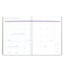 Orange Circle Studio 2027 Just Right Monthly Planner - 9-3/4" x 7-1/2" - Fruit & Flora - Bilingual-6