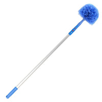 Gritt Commercial Cobweb Duster Brush with 6' Telescopic Pole-Excellent for accessing corners and tight spots with ease