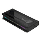 ASUS DS300 ROG 7-in-1 Bulwark Dock-Built with a dystopian gamer aesthetic, the dock channels the essence of cyber metropolitan subculture with full control over its RGB lighting