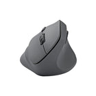 BlueDiamond Track Ergo Vertical Wireless Mouse - Grey-Wireless Connectivity: Freedom to connect either wirelessly with Bluetooth or a 2.4G USB receiver