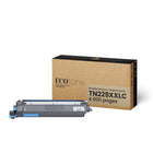 Ecotone Brother TN229XXLC Reman Toner Cartridge - Extra High Yield - Cyan-Extra high-yield capacity helps maximize productivity while reducing cartridge replacements