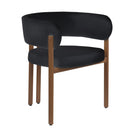 Brassex Bailey Visiting Chair - Set of 2 - Black-Contemporary design