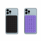 Blu Element PhoneSquid Grip - Black & Purple - 2 Pack-Universal Compatibility: Works with all smartphones