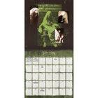 DateWorks 2026 16-Month Wall Calendar - 12" x 12" - Horror Collection - Bilingual-September 2025 - December 2026