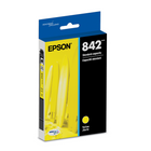 Epson T842 DURABrite Ultra Ink Cartridge - Standard Yield - Yellow-Epson printing system is designed to be used exclusively with Epson Genuine Cartridges. Use of non-genuine ink could cause damage not covered under the printer’s limited warranty