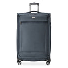 Ricardo Beverly Hills Avalon Softside 28" Large Upright Check-In Spinner - Storm Blue-100% rPET exterior fabric and interior lining — Made from recycled plastic bottles to help reduce environmental waste.
