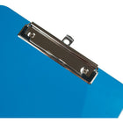 JAM Paper Plastic Clipboards with Low Profile Metal Clip - Letter Size (9 x 12.5) - Blue-Quantity: Sold Individually | Heavy duty clipboards are made from quality plastic and designed to be long lasting.