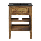 Modway Elysian 24" Wood Bathroom Vanity - Black/Brown-8