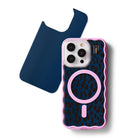 Ideal of Sweden Print Pack for iPhone 17 Pro - Midnight Blues-Does not interfere with MagSafe or wireless charging