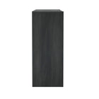Manhattan Comfort Linda Modern 3-Drawer Console Table - Charcoal Grey-Perfect for Storage, Lamps or Display Items