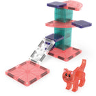 Magna-Tiles Cat Tree 13-Piece Magnetic Construction Set-Great for Gifting: Makes a great gift for kids ages 3+ who want to build anywhere and everywhere