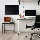 Viztex Tempered Glass Dry Erase Whiteboard - 30" x 40" - Jet Black-Regular magnets are not compatible with Glass Boards.