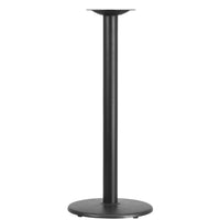 Flash Furniture 18" Round Restaurant Table Base with 3" Dia. Bar Height Column-Restaurant Table Base