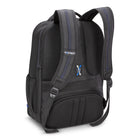 Nextech Travel Backpack with Laptop Compartment Up to 16" - 32 L - Black-The main compartment includes tie-down straps, a zippered wet pocket, and a mesh zippered pocket for secure organization