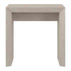 Hudson&Canal Oswin 22"W Rectangular Side Table - Alder White-Table is made of high-quality and durable MDF materials