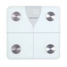 Relaxus Life Balance Smart Scale - White-Comprehensive Health Tracking: Measures 15 essential metrics including body fat, hydration, muscle mass, bone density, and recommended calorie intake