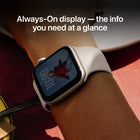 Apple Watch SE 3 - 40 mm - GPS - Starlight Aluminum Case with Starlight Sport Band - M/L-Send a text, take a call, listen to music and podcasts, use Siri and get notifications. SE 3 (GPS) works with your iPhone or Wi-Fi to keep you connected