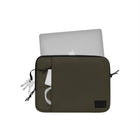 Gaston Luga Dash 15"/16" Cushioned Laptop Case - Olive-With reinforced corner protection