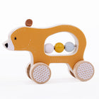 Bigjigs Toys Push Along Bear-Push along bear made from FSC Certified materials (FSC C147826)