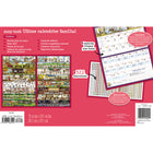 MotherWord 2025-2026 Magnetic Family Fridge Calendar - 9-1/2" H x 15" W - French-Each colour page is filled with illustrations from Canadian artist Scott Lucescu