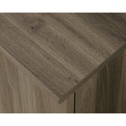 Sauder 66"W Harbor View Corner Computer Desk - Salt Oak- An L-shaped desk allows ample space for a computer, notebook, desk clock and more