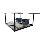 Cat Steel Garage Storage Systems - 48"W x 48"D x 38"H-Storage rack is adjustable from 22'' to 38'' from ceiling