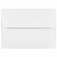 JAM Paper A6 Invitation Envelopes, 4.75 x 6.5, White, 100 Pack-Invitation Envelope