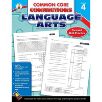 eBook: Carson Dellosa 104611-EB Common Core Connections Language Arts - Grade 4-You will receive two emails: one confirming your entire order, and one with a "Download Software" buttonYou can download immediately or return to your email to download later