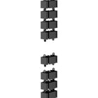 Fellowes CableSpine - Black-Built-in magnet secures spine to the table leg, avoiding obstruction