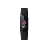 Fitbit Luxe Fitness & Wellness Tracker - Black/Graphite Stainless Steel-Calm your mind and monitor your stress with Mindful Minutes, an in-app Stress Management Score and more