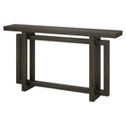 Hudson&Canal Breslow 55"W Console Table - Alder Brown-Tabletop features a weight capacity of 50 lbs