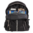 Renwick Timeless Trails Backpack - Black-Multiple organizer pockets