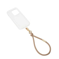 Ideal of Sweden Phone Wristlet Strap - Beige-Composition; Cord: 100% recycled polyester, Hook: 100% zinc alloy